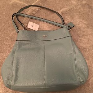 Coach purse and wallet, aquamarine. Brand new never used